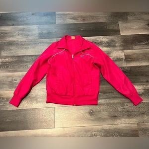 Women’s Nike Windbreaker Vintage Pink Zipper Jacket